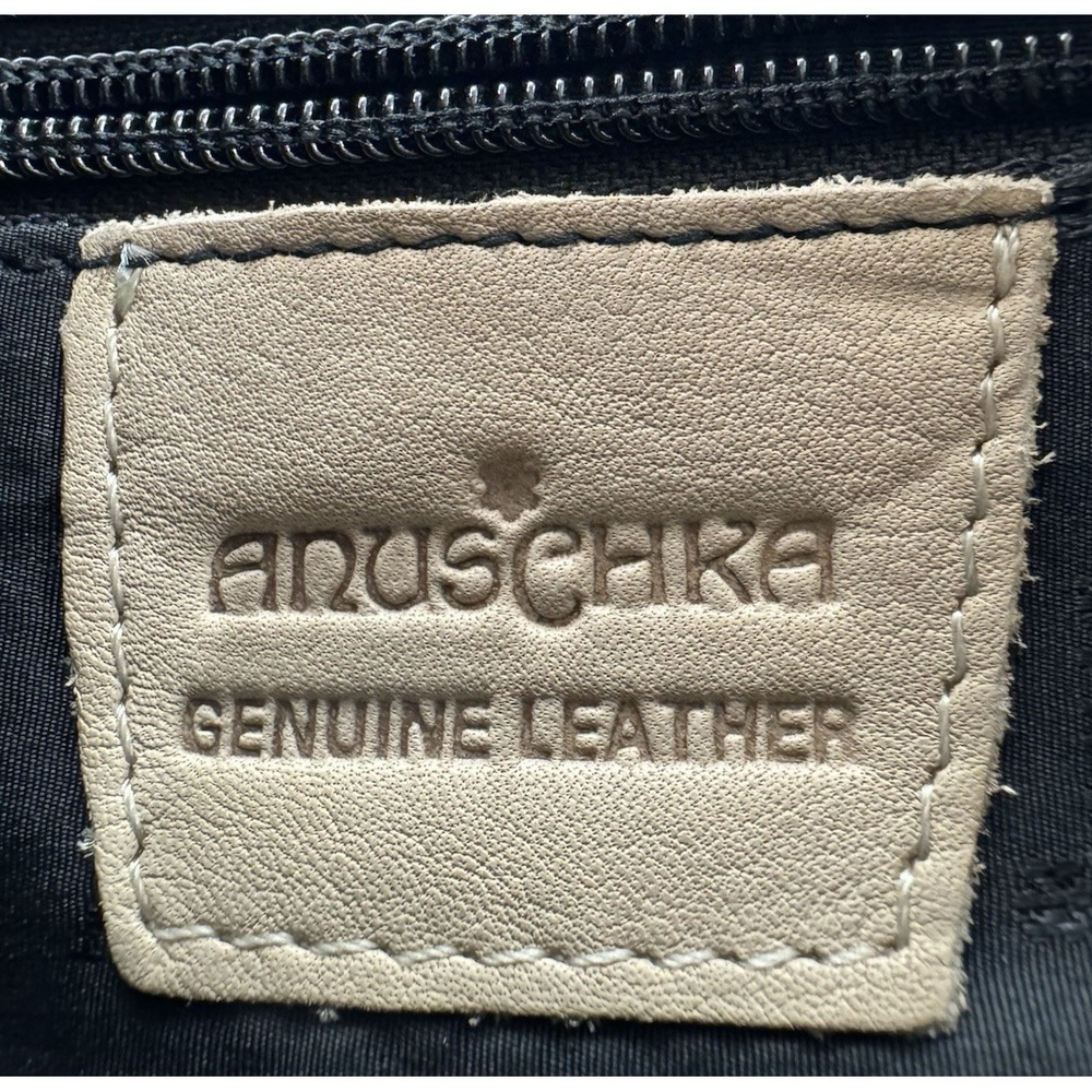 Anuschka Hand Painted Genuine Leather Abstract‎ Art Crossbody Shoulder Bag Purse - Picture 6 of 16